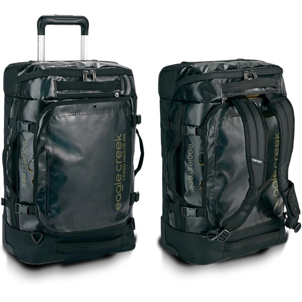 EUC Eagle Creek Cargo Hauler XT Wheeled Duffel 36L International Carry-On Black